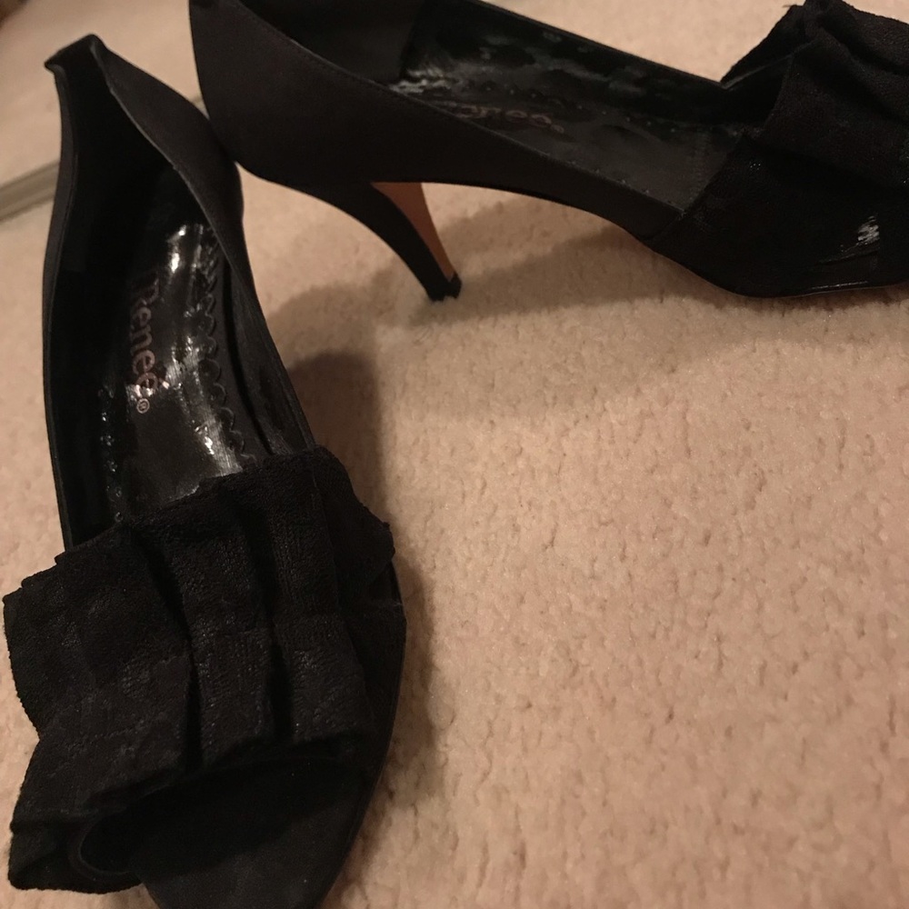 Black Laced Heels